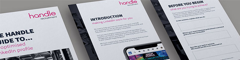 5 steps to optimise your LinkedIn profile | handle recruitment