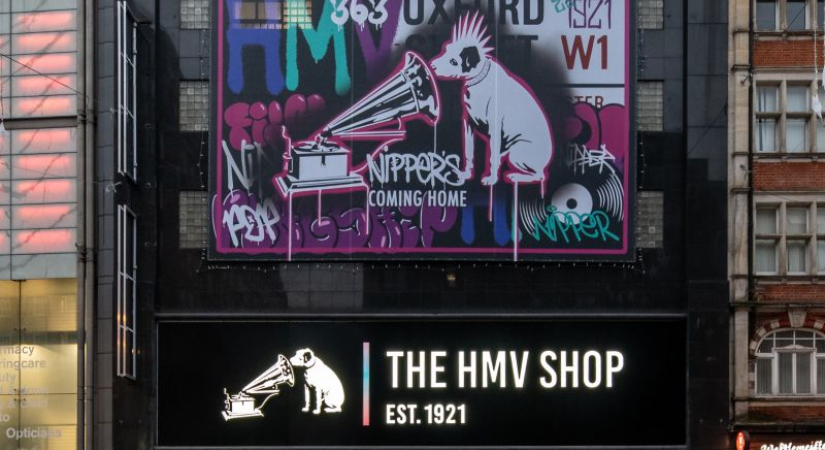 Celebrating London HMV Returns to Oxford Street Handle Recruitment