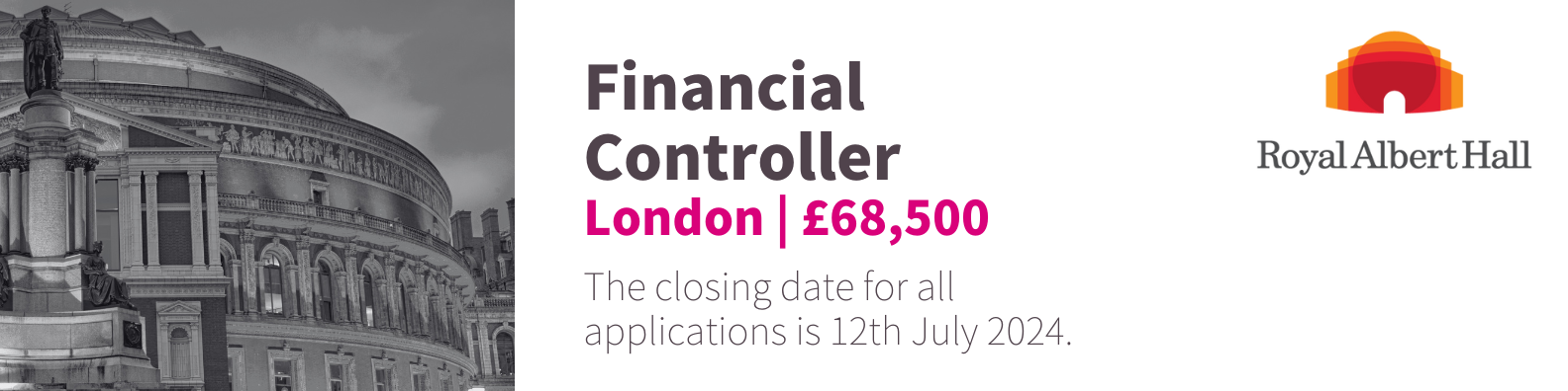 Financial Controller - Royal Albert Hall