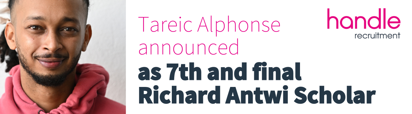 Tareic Alphonse announced as 7th and final Richard Antwi Scholar 